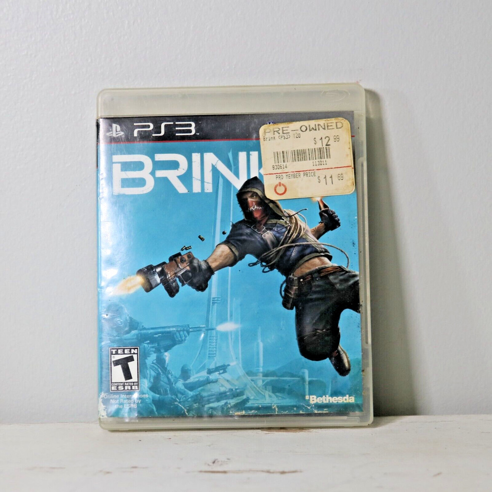 Brink - PS3 2011 *CIB* Great Condition​​